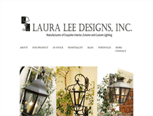 Tablet Screenshot of lauraleedesign.com